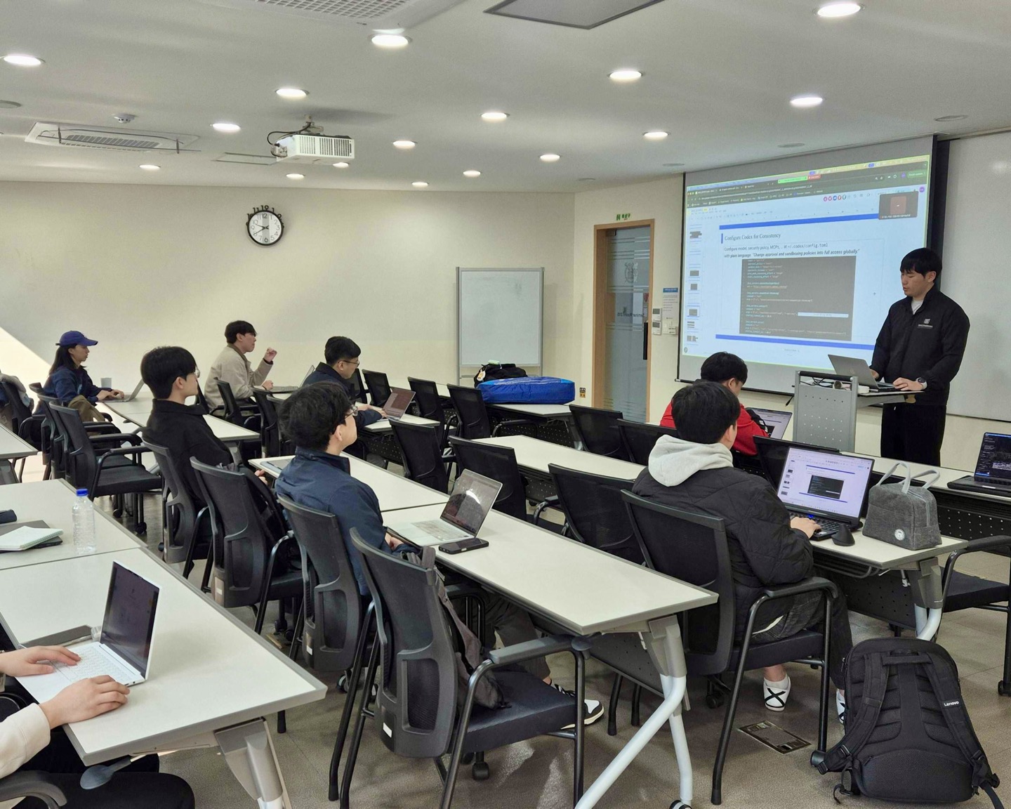 Weekly lab seminar